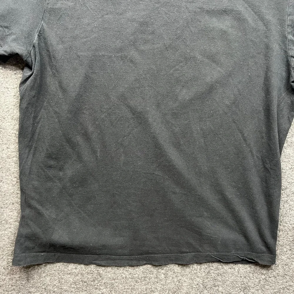 Nike Graphic T-Shirt Mens Large Black Short‎ Sleeve Big Logo Cotton Tee